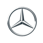 Mercedes Benz Logo in Farbe